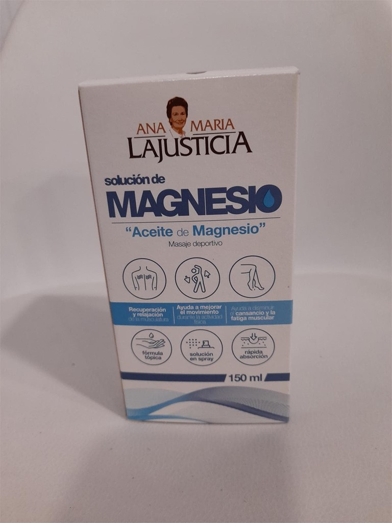 Foto 1 ACEITE DE MAGNESIO.  MASAJE DEPORTIVO.