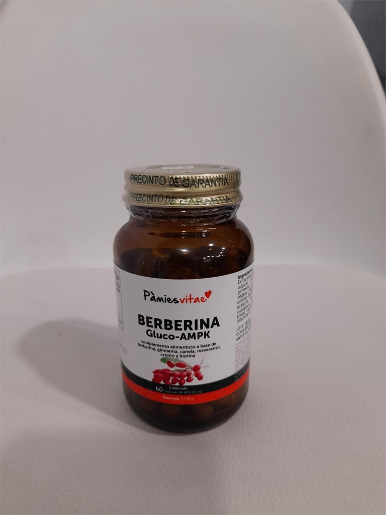 Foto 1 BERBERINA GLUCO-AMPK. 60 CAPSULAS. 