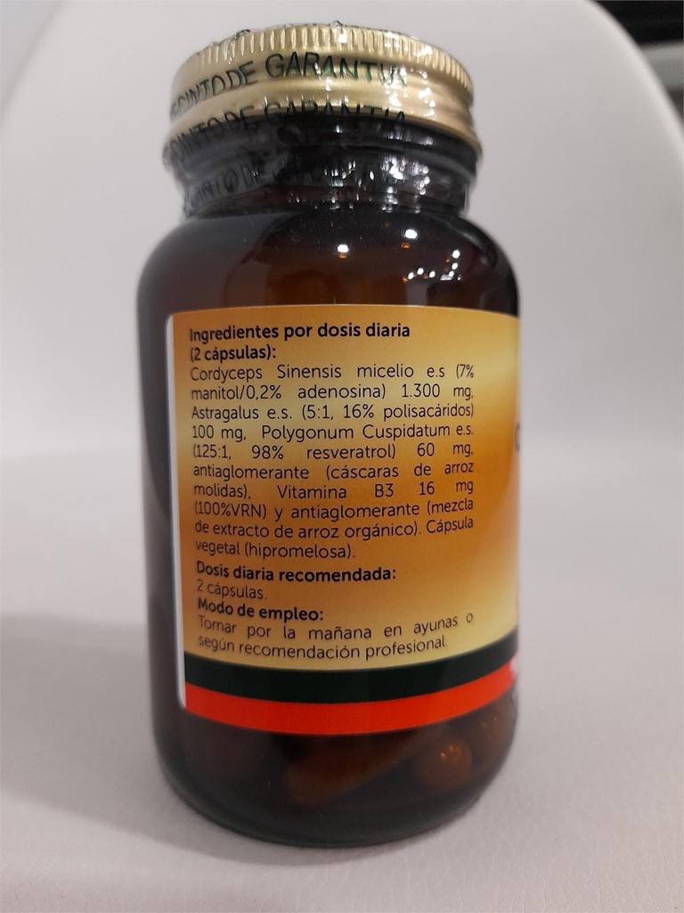 Foto 2 CORDYCEPS FORTE. 60 CAPSULAS 