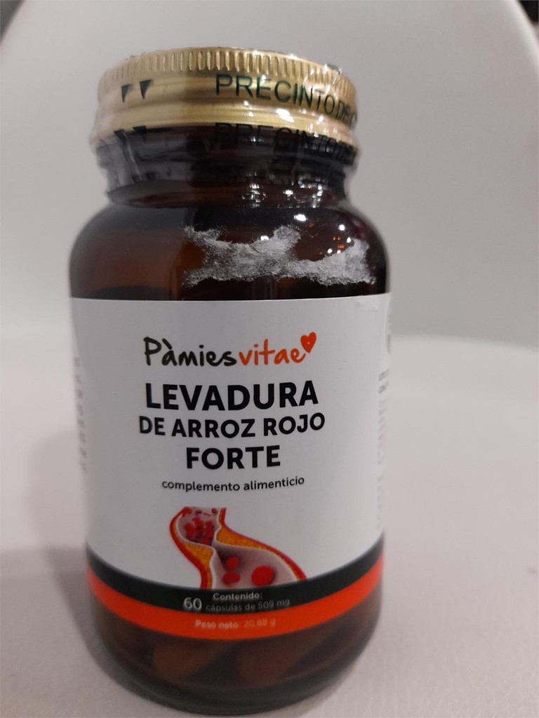 Foto 1 LEVADURA DE ARROZ ROJO FORTE. 60 CAPSULAS 