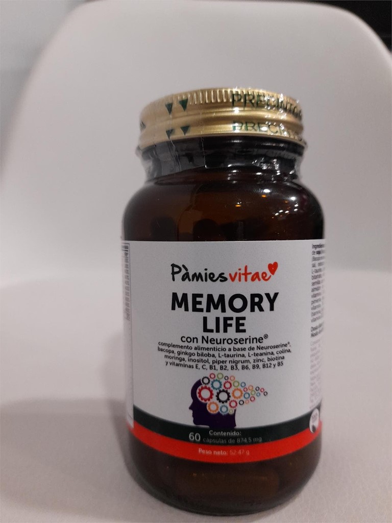 Foto 1 MEMORY LIFE CON NEUROSERINE. 60 CAPSULAS. 