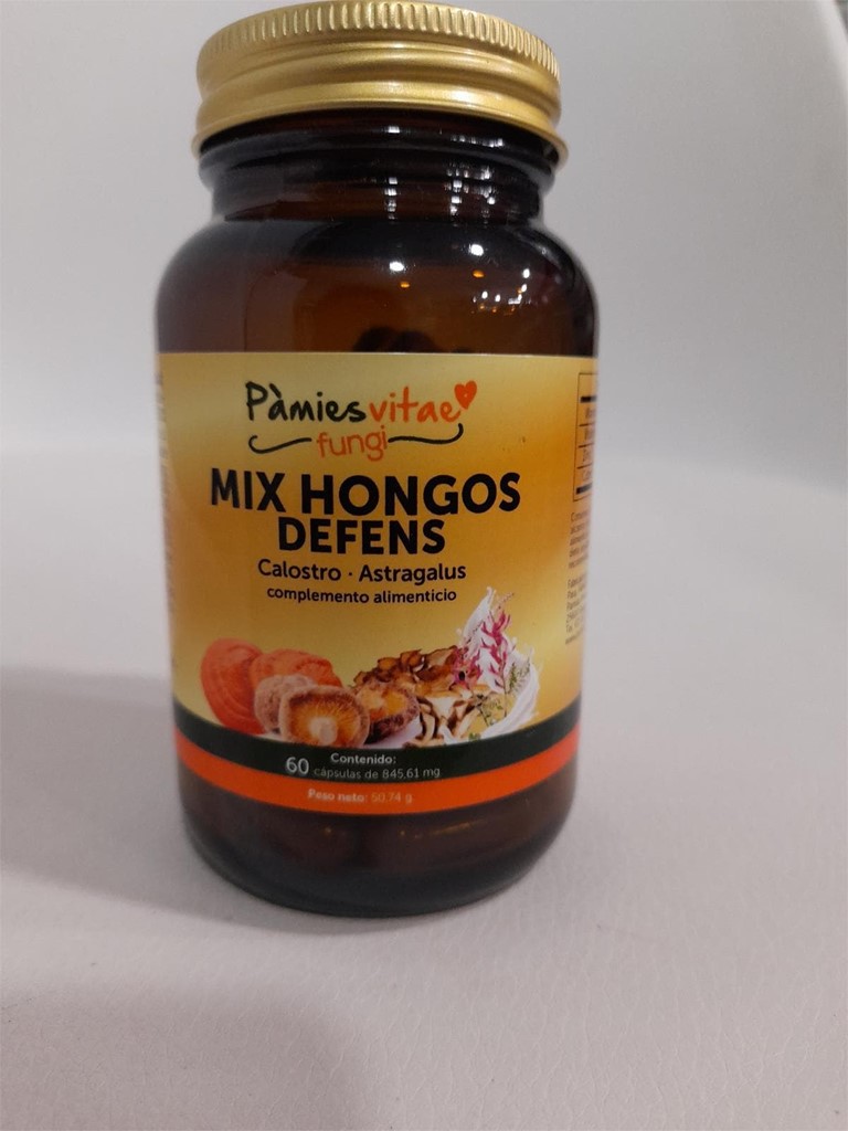 Foto 1 MIX HONGOS DEFENS. 60 CAPSULAS 