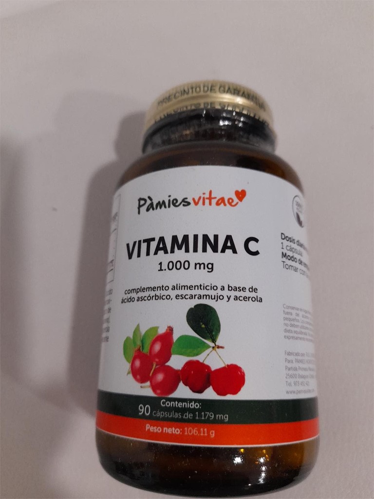 Foto 1 VITAMINA  C 1000 MG. 90 CAPSULAS 