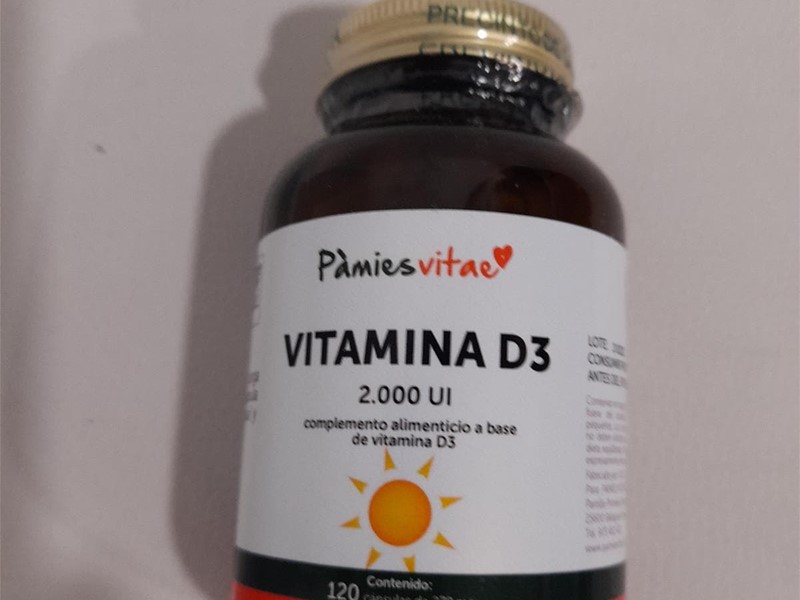 VITAMINA D3. 2000 UI. 120 CAPSULAS 